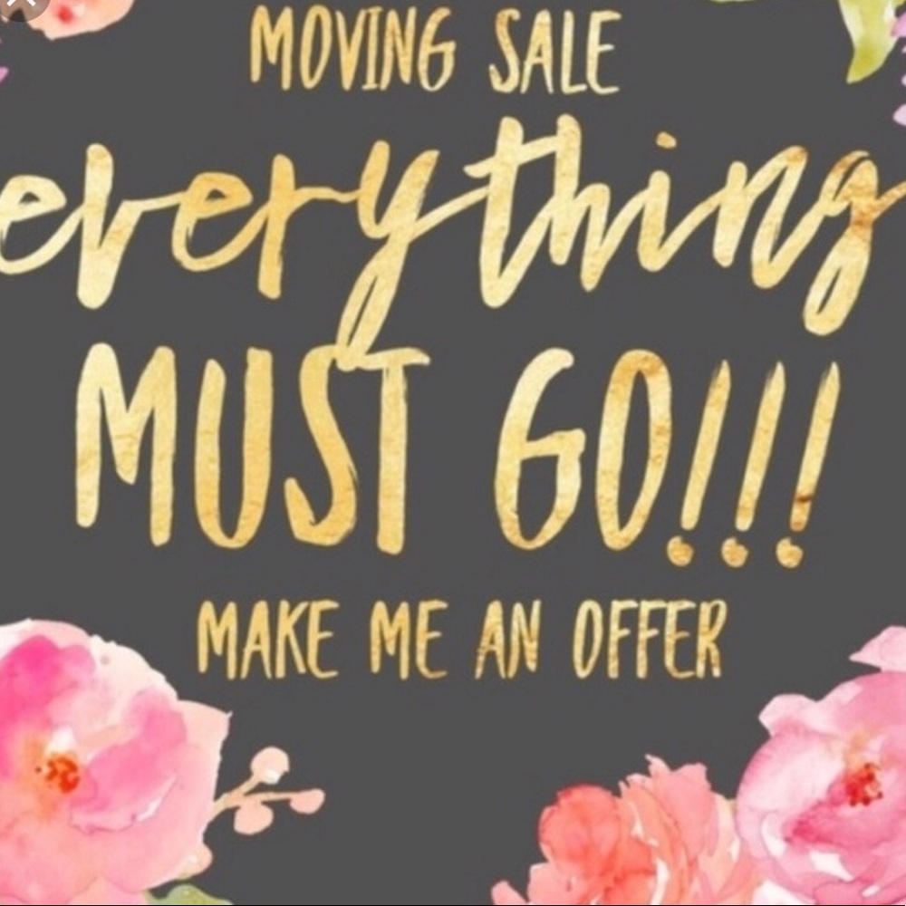 Moving Next Weekend, open to offers!!!